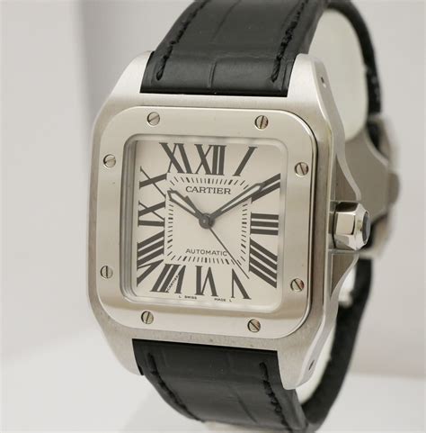 cartier santos 100 in vendita|cartier santos 100 good investment.